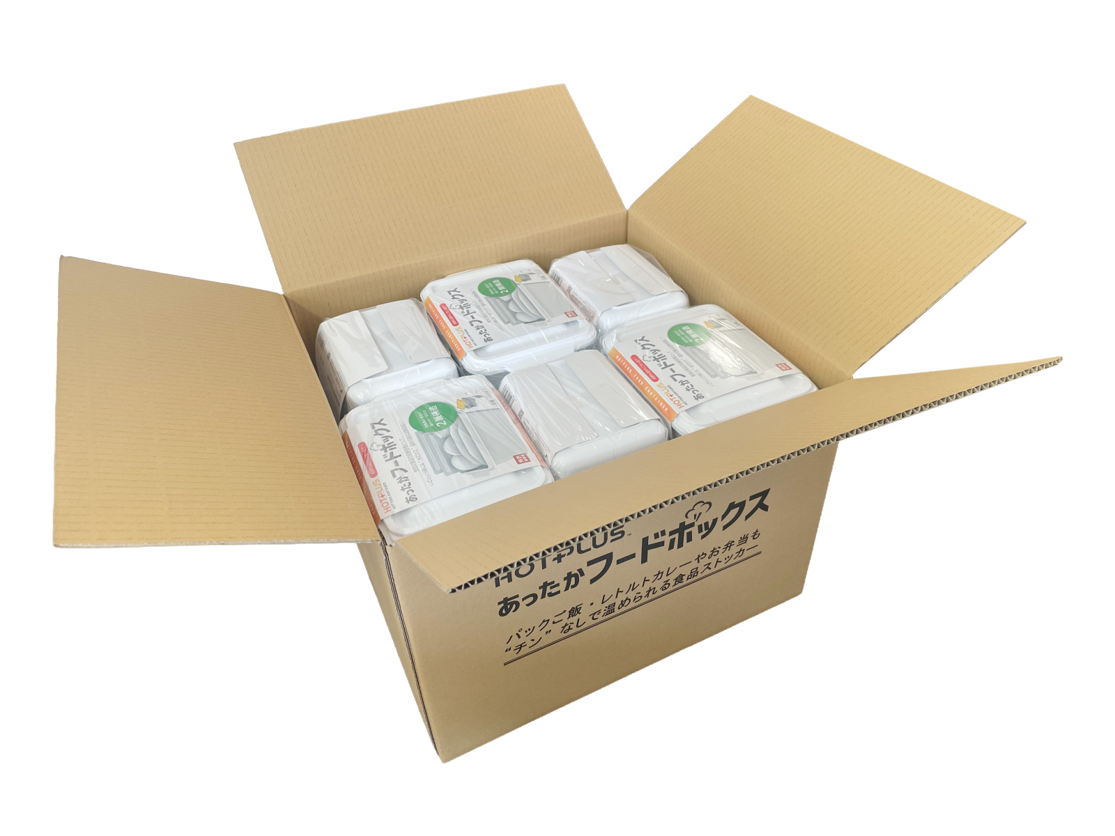 HOTPLUS あったかフードボックス【ホワイトパッケージ 12個入ロット】